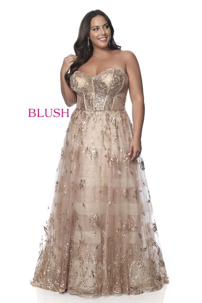blush prom dresses near me